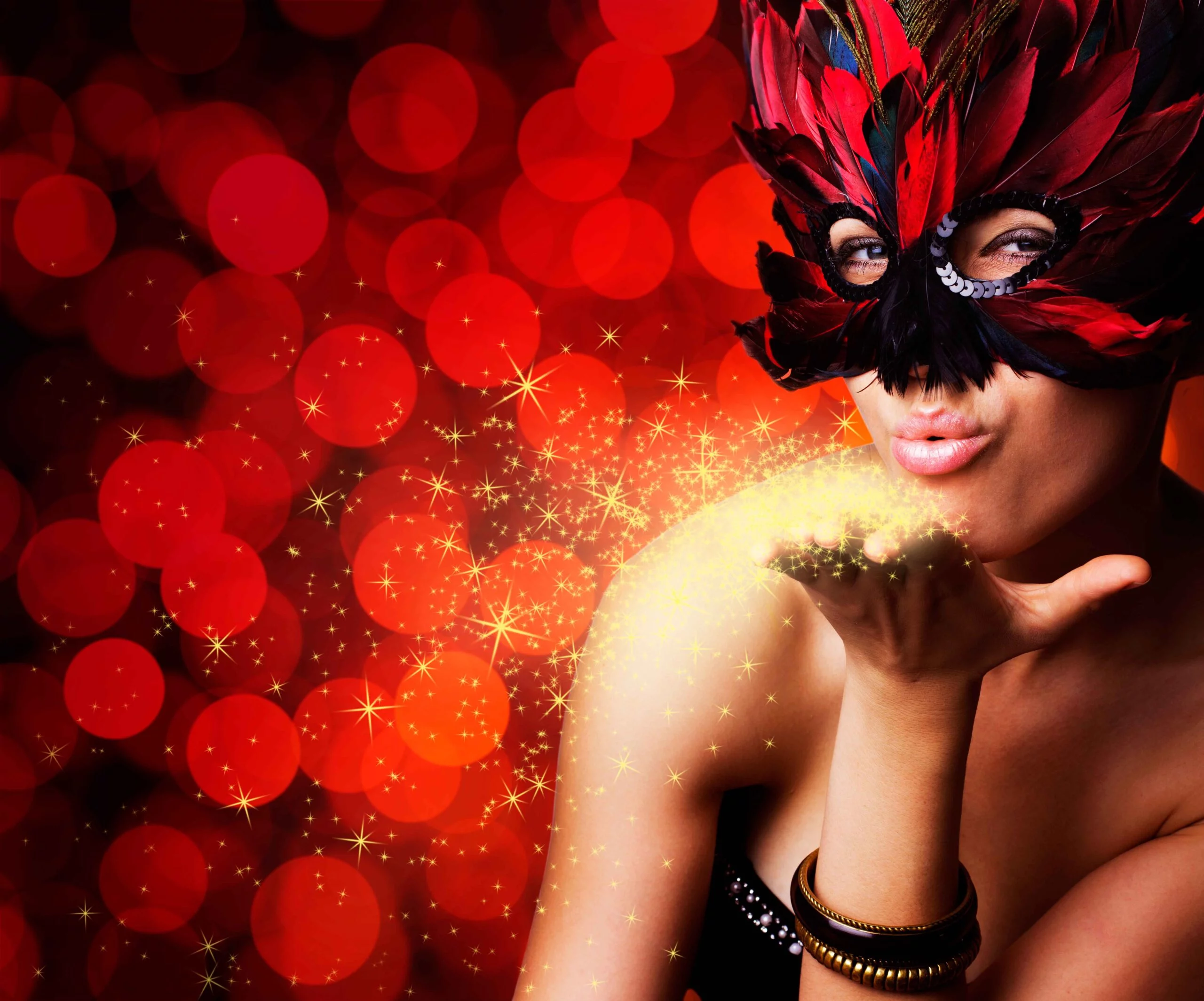 Carnaval rood